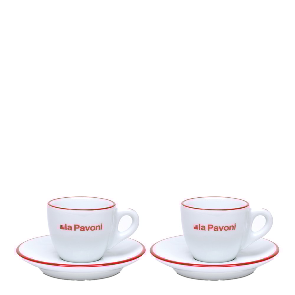 Espressokoppar Keramik 7,5 cl 2-pack Vit