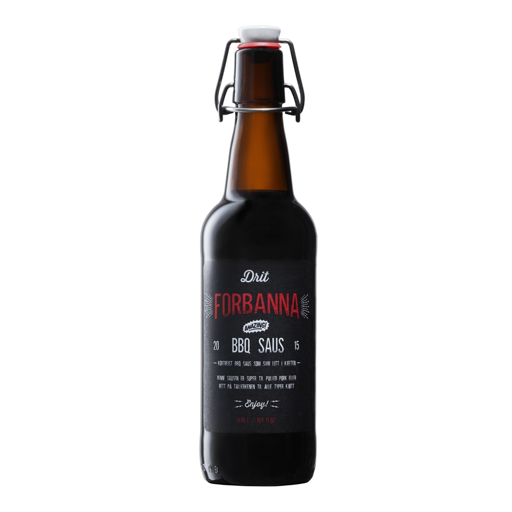 Drit Forbanna BBQ Sås Original 50 cl