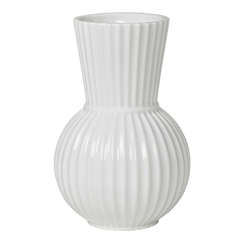 Lyngby Tura Vas 18 cm Vit