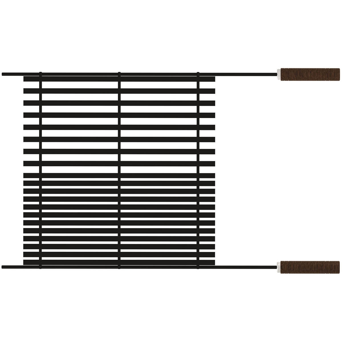 Black Collection Churrasco Grillgaller 72x42 cm