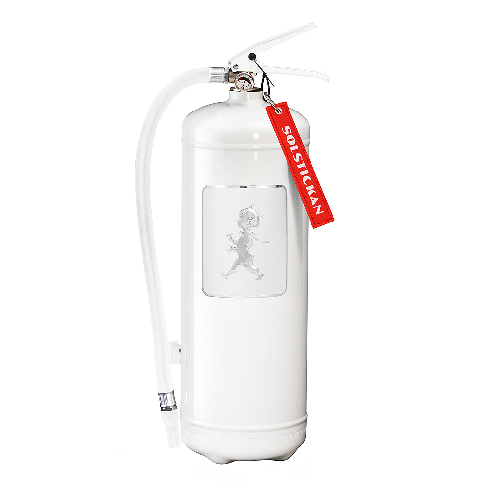 Brandsläckare 6 kg Vit/Vit emblem