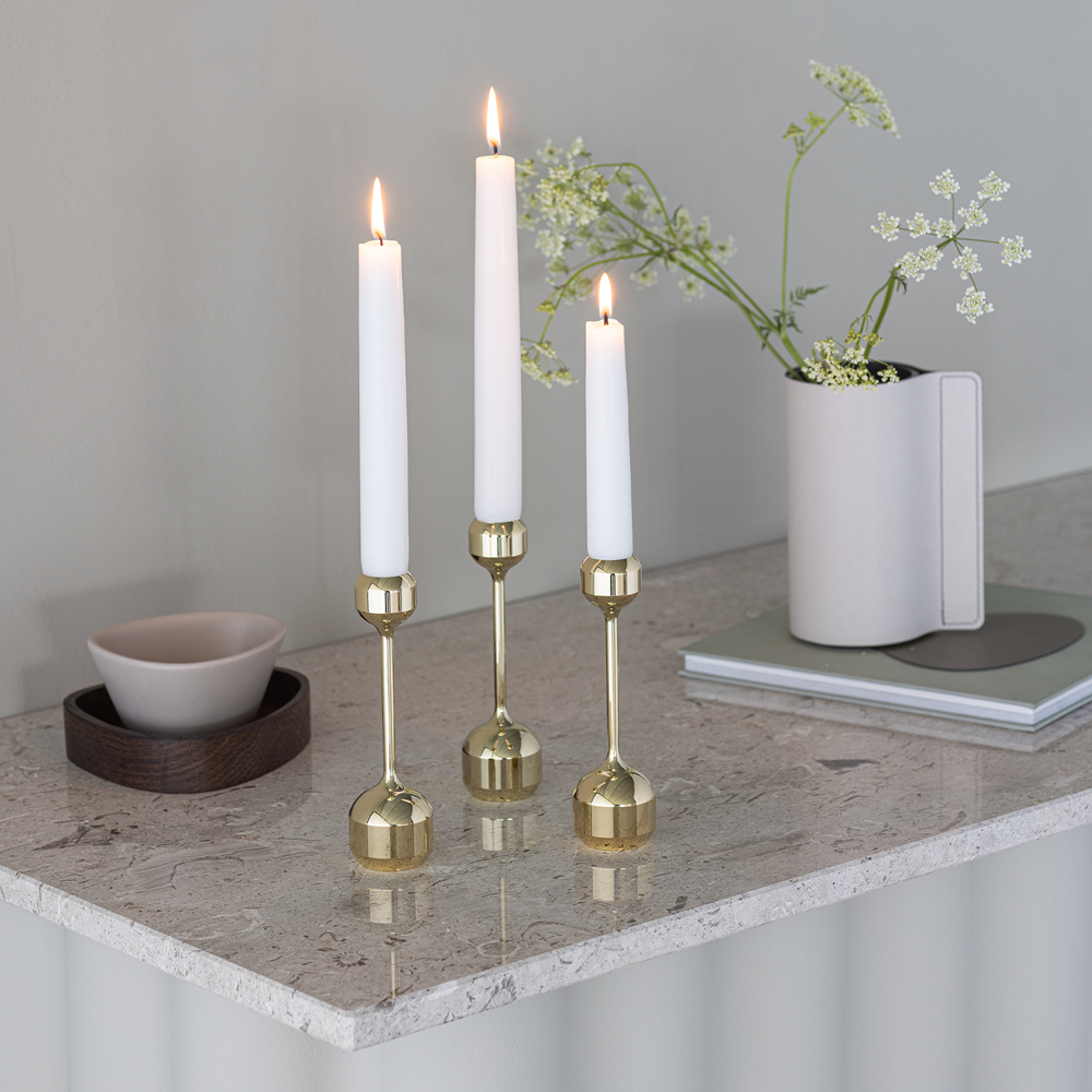 Silhouette Candleholder Silhouette 145 Candle Holder Guld