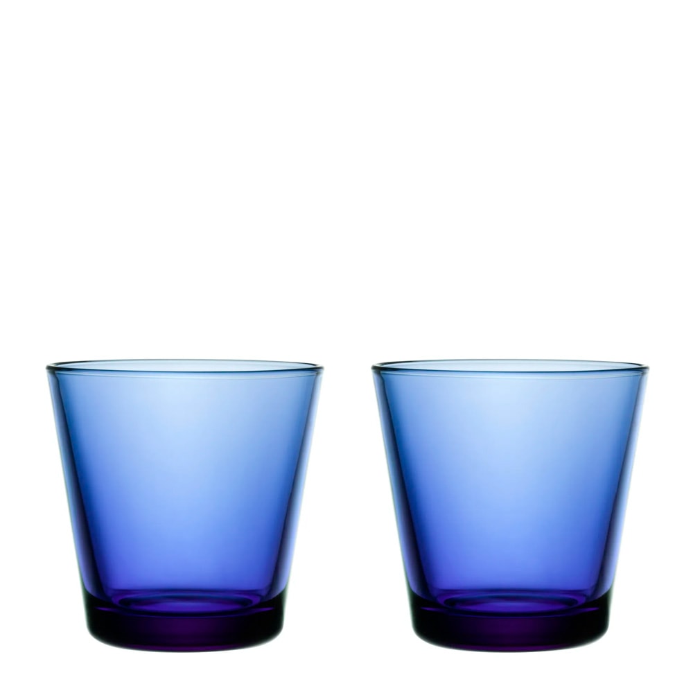 Kartio Glas 21 cl 2-pack Ultramarinblå