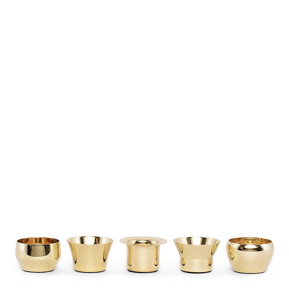 Kin Ljuslykta 5-pack Mässing