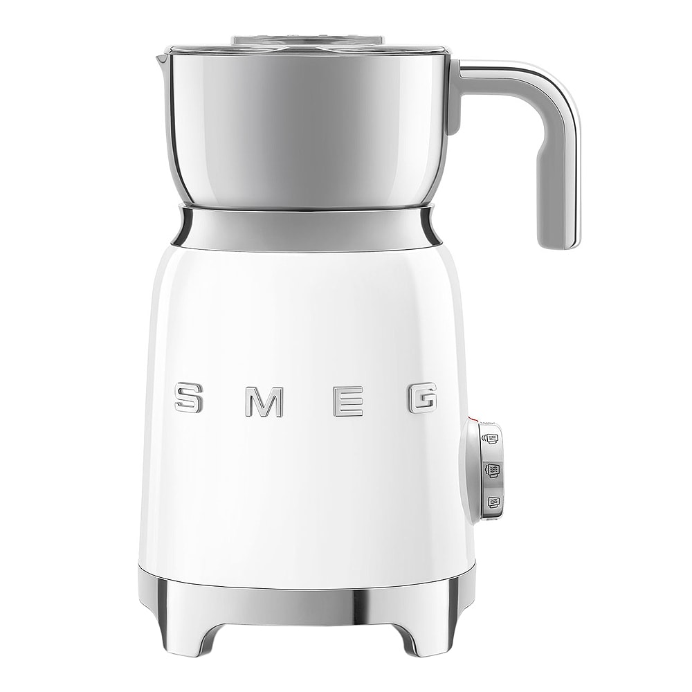 Smeg 50's Style Mjölkskummare Vit