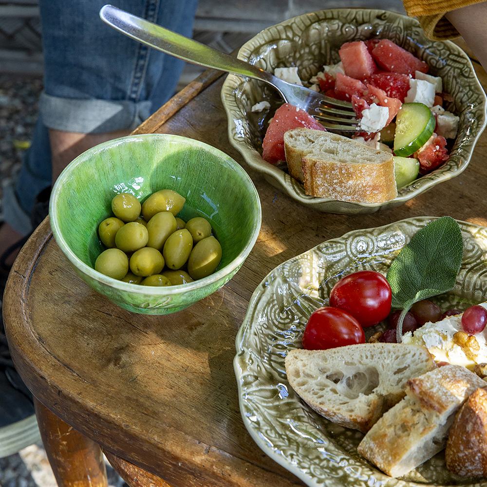 Arabesque Skål 17 cm Sand