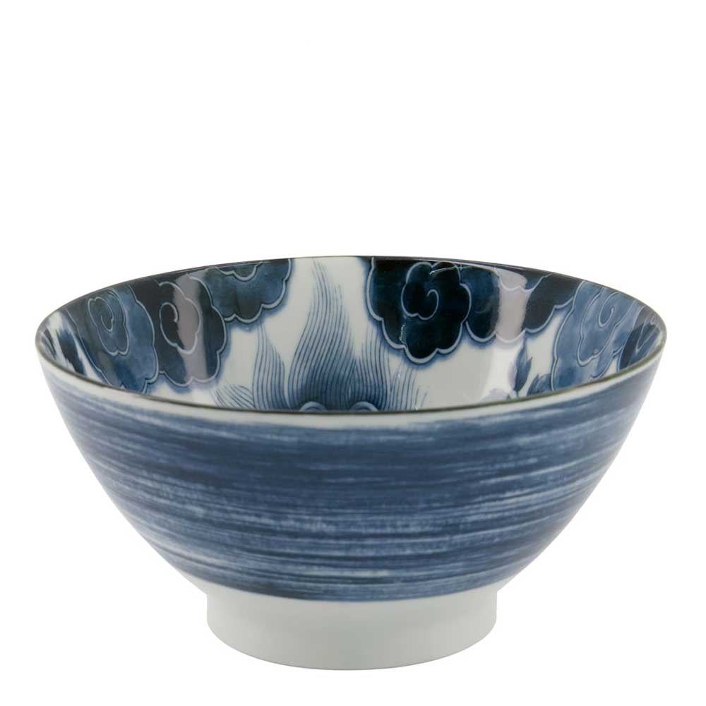 Japonism Lion Peony Tayo Skål 20 cm