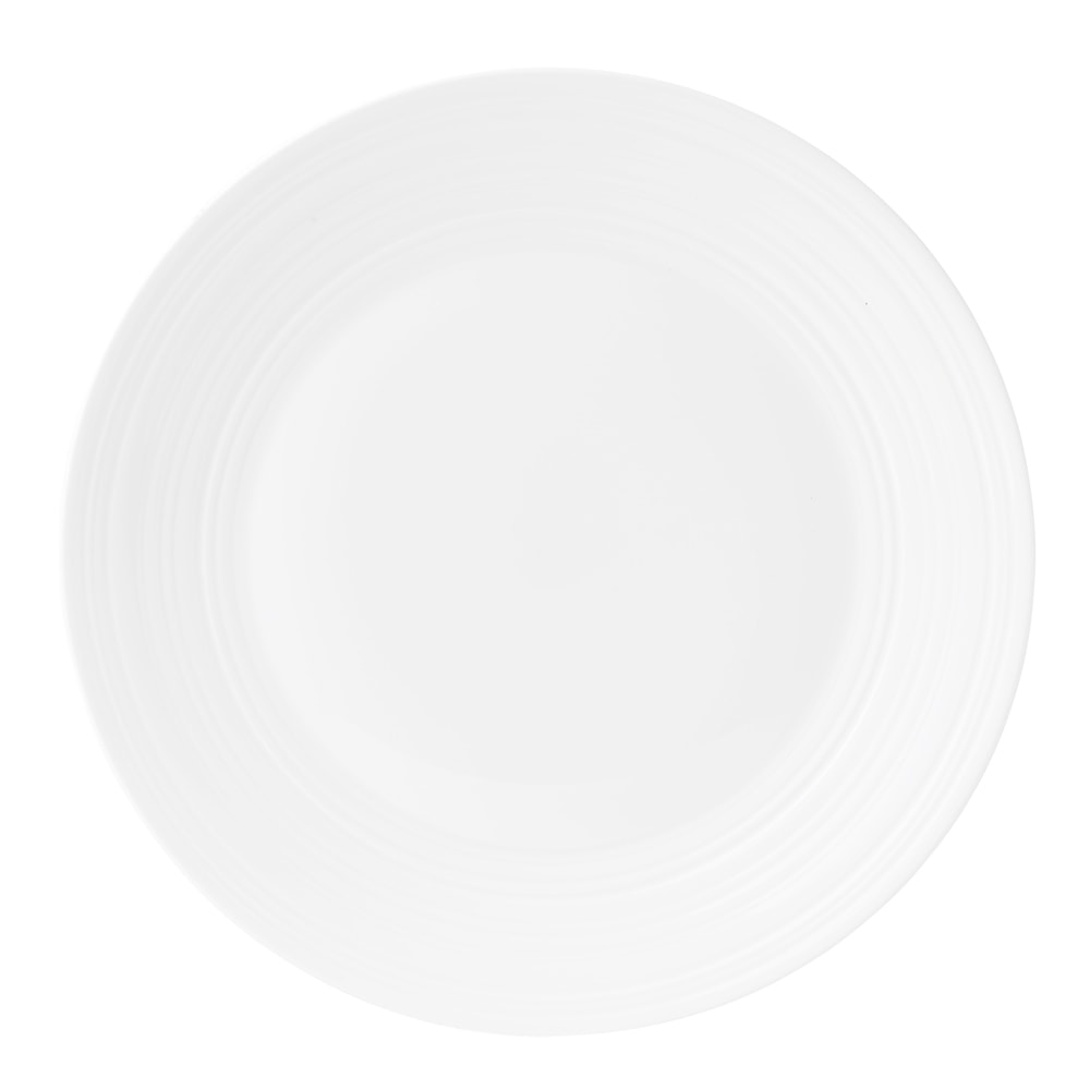 Jasper Conran Strata White Tallrik flat 27 cm