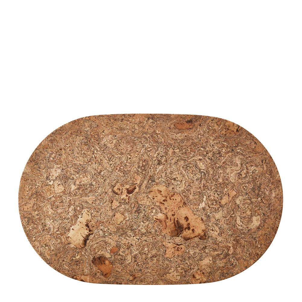 Skandinavien Bordsunderlägg Oval Kork 4-pack