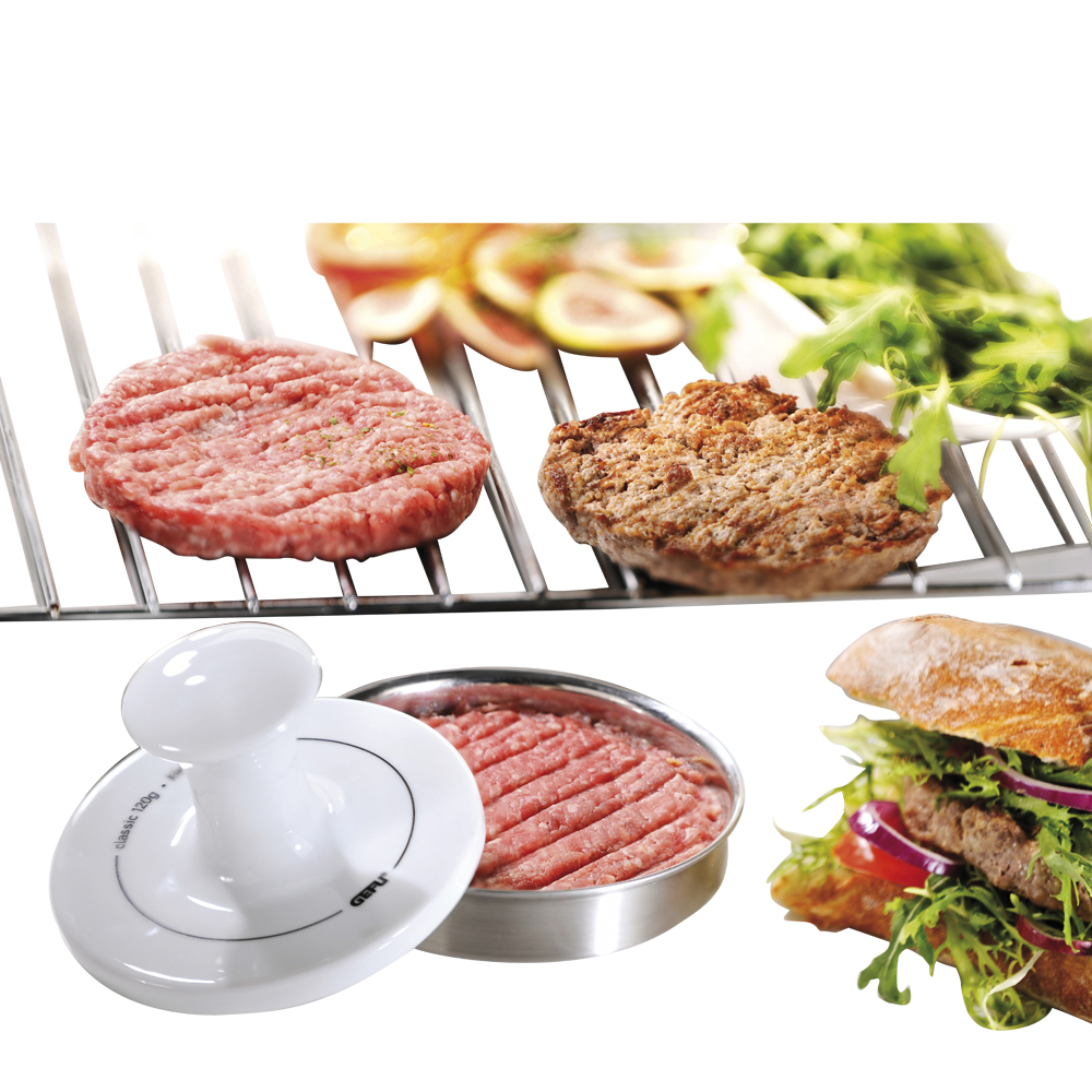 Hamburgerpress Rostfri