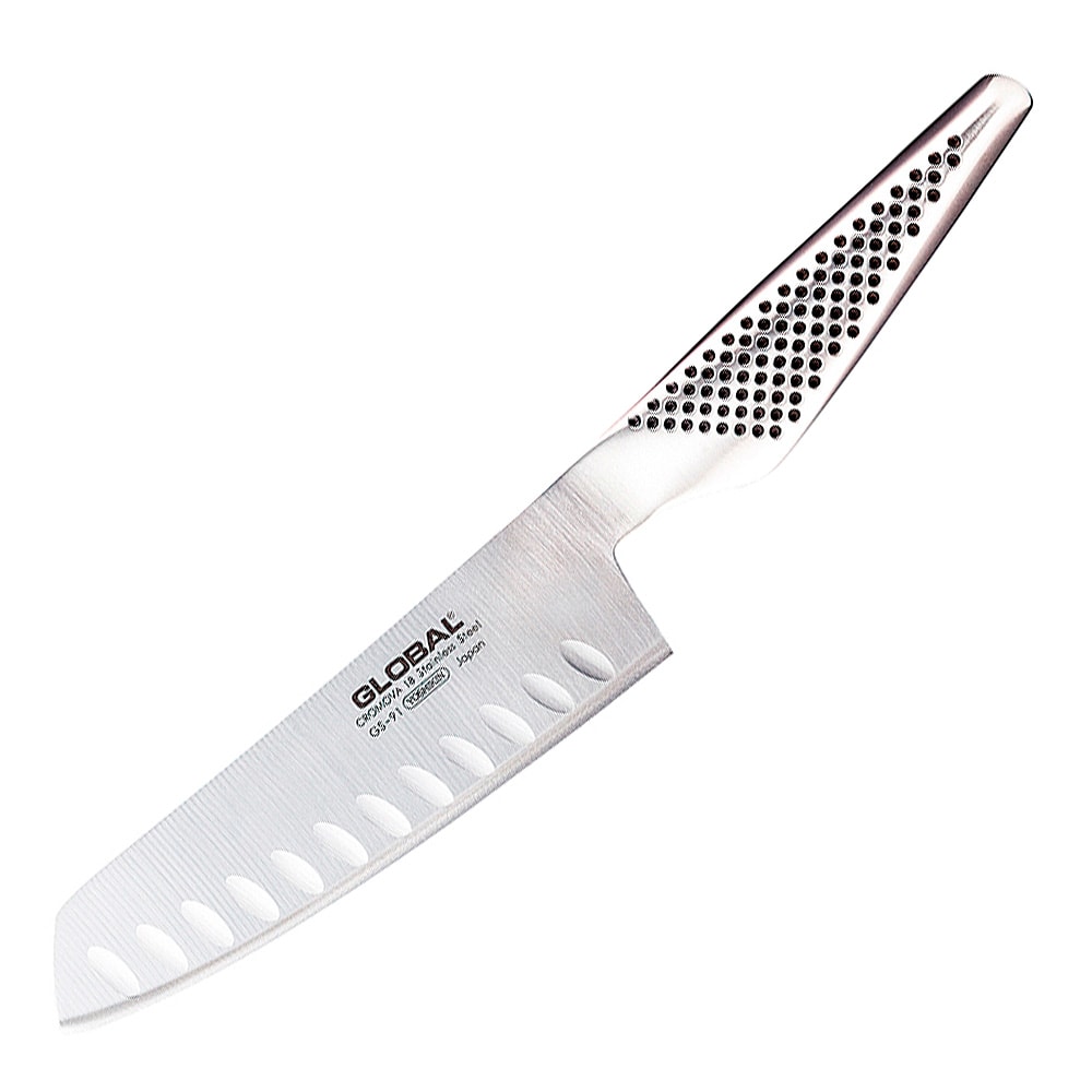 Global GS-91 Grönsakskniv olivslipad 14 cm