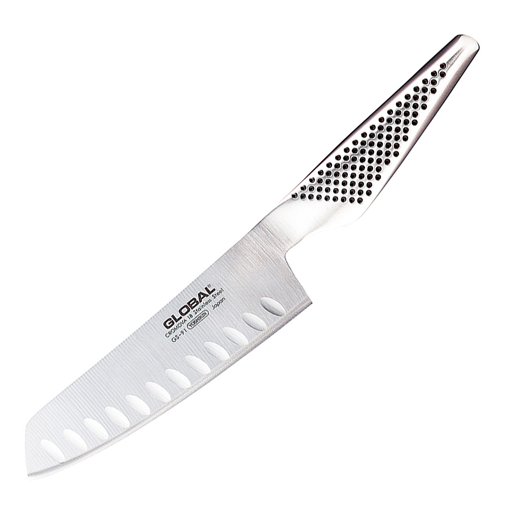 Global GS-91 Grönsakskniv olivslipad 14 cm