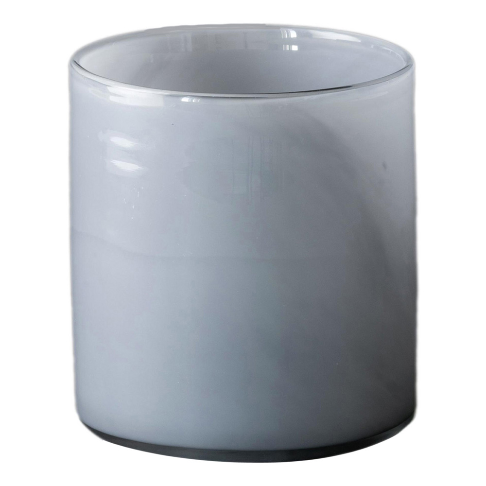 Lyric Ljuslykta Glas 10x10 cm Dusty Blue