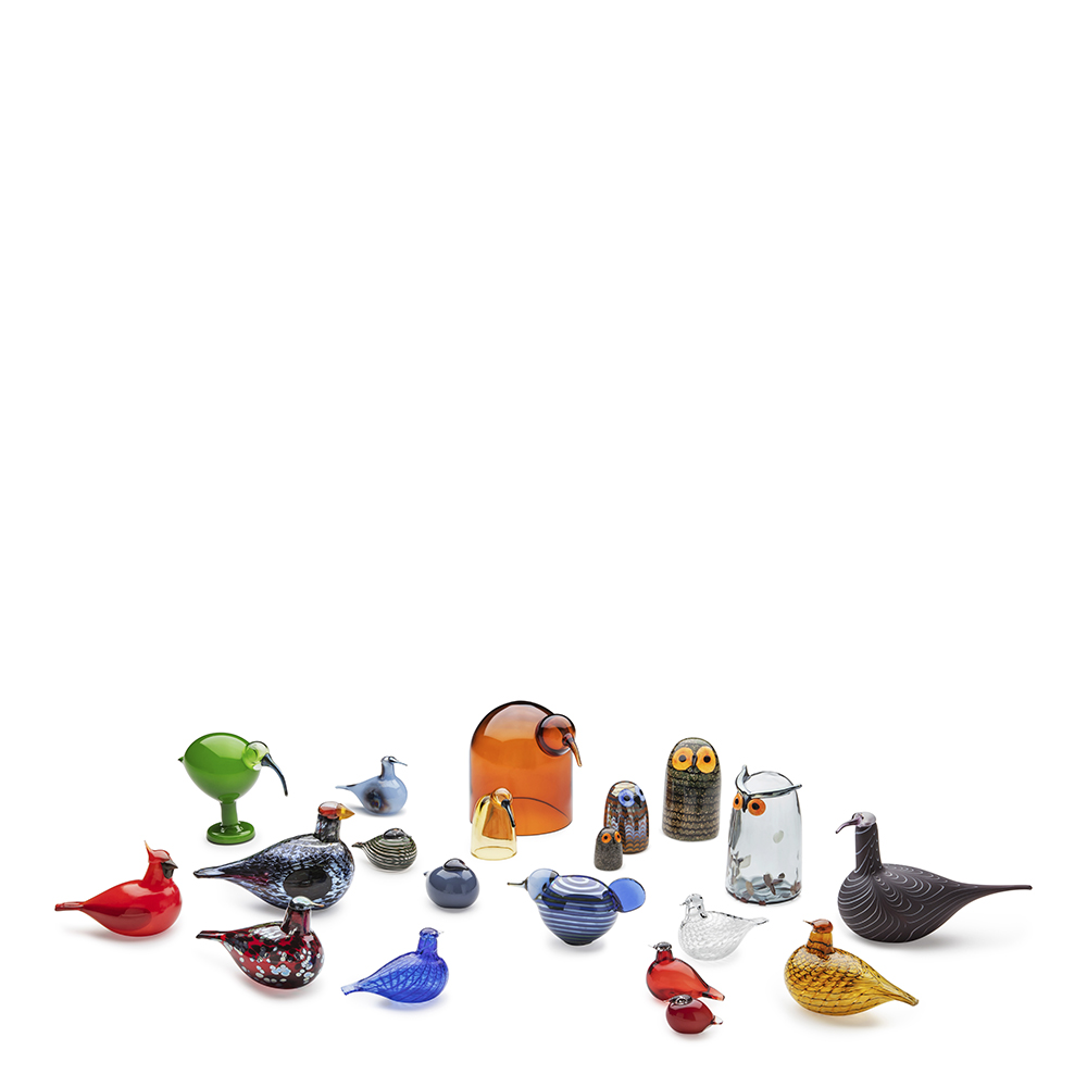 Birds by Toikka Rubinfågel 21x13 cm