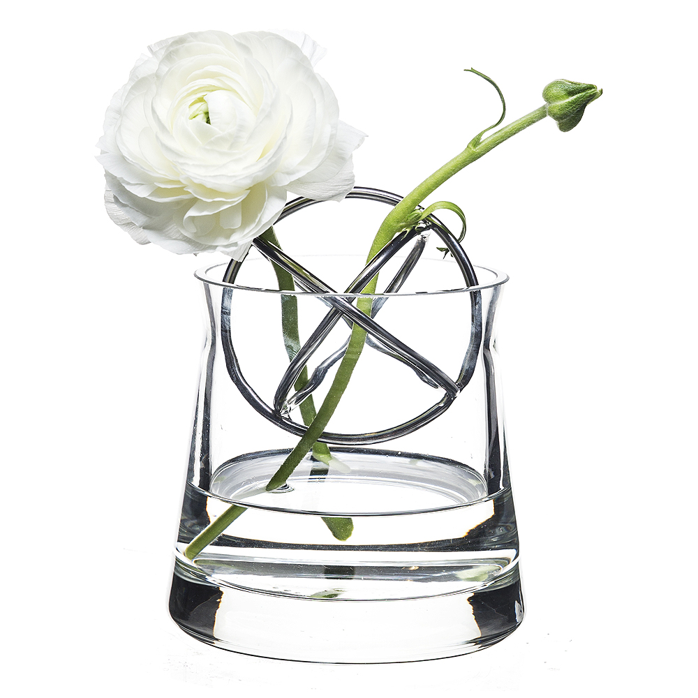 Sphere Vas Small Silver