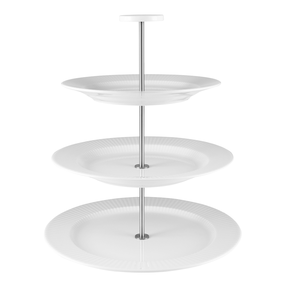 Eva Trio Legio Nova Våningsfat Vit