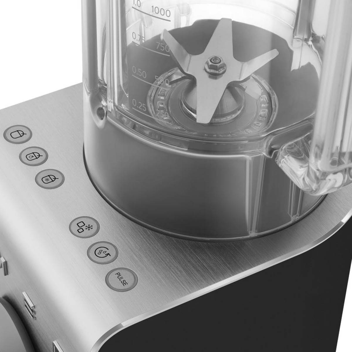 Smeg High Performance Blender Matt Svart