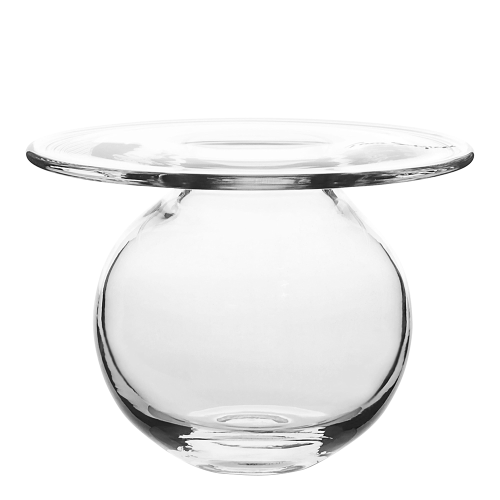 Boblen Vas 12 cm Klar