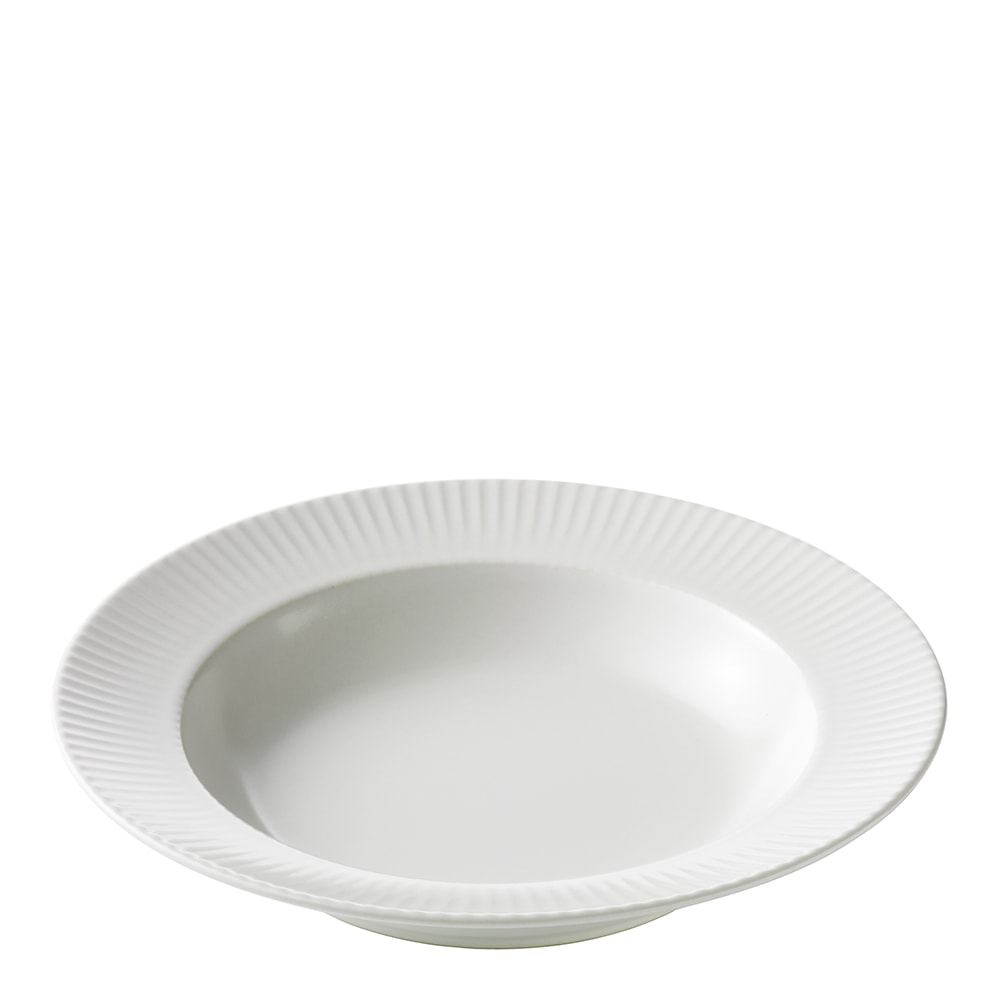 Groovy Sopptallrik 23 cm Vit