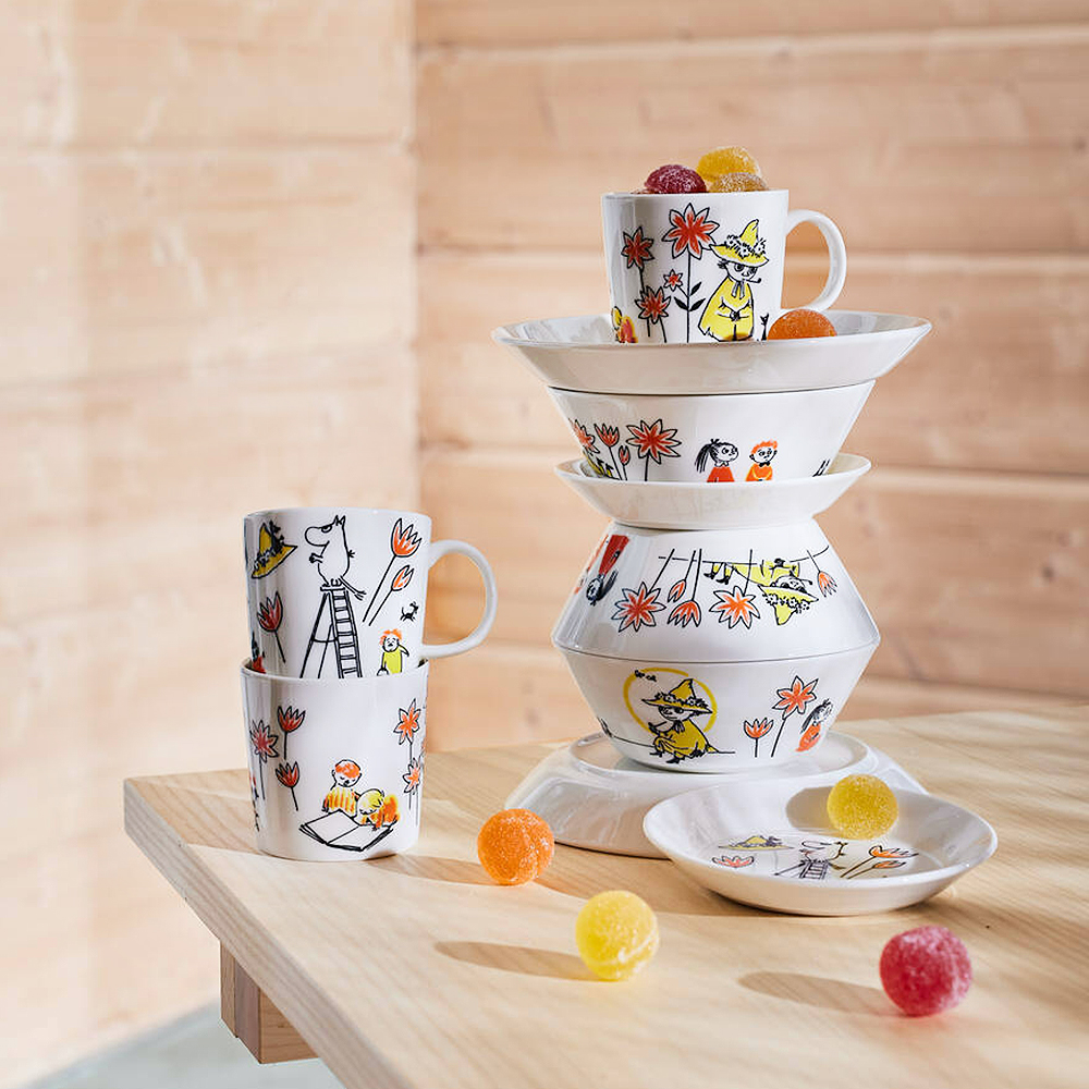 Muminskål ABC Snusmumriken 15 cm