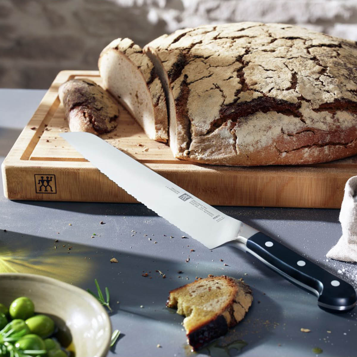 Bambuskärbräda 42x31 cm