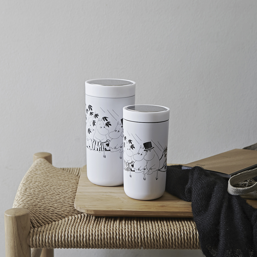 Mumin To Go Click Mugg 20 cl Soft White