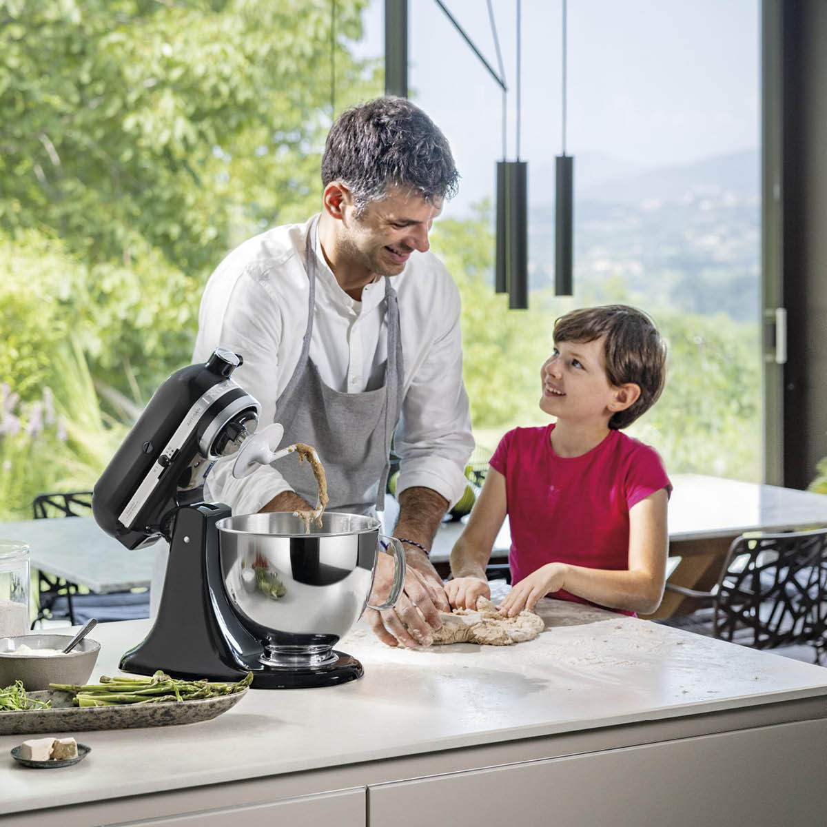 KitchenAid Artisan 5KSM125 4,8 L Svart