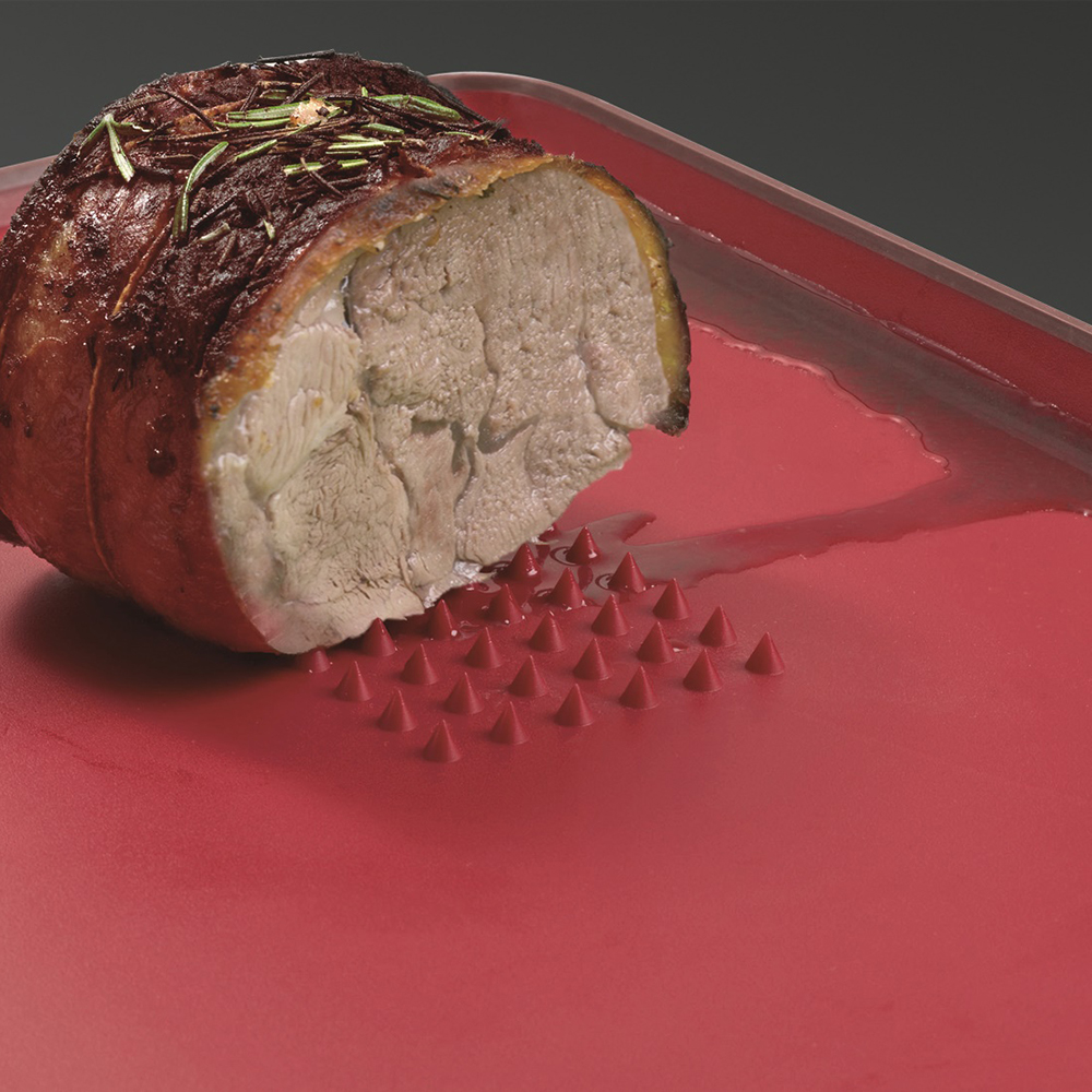 Cut & Carve Plus Skärbräda Röd