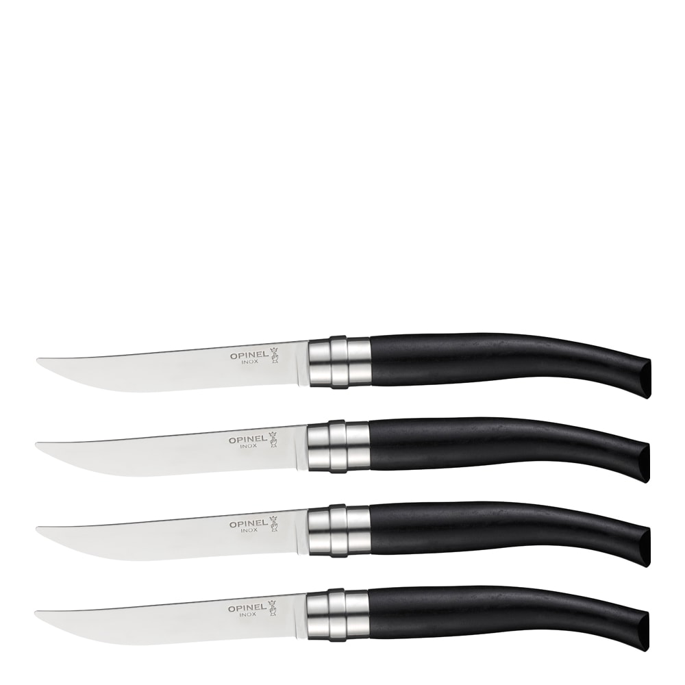 Chic Stekknivar 4-pack Ebony