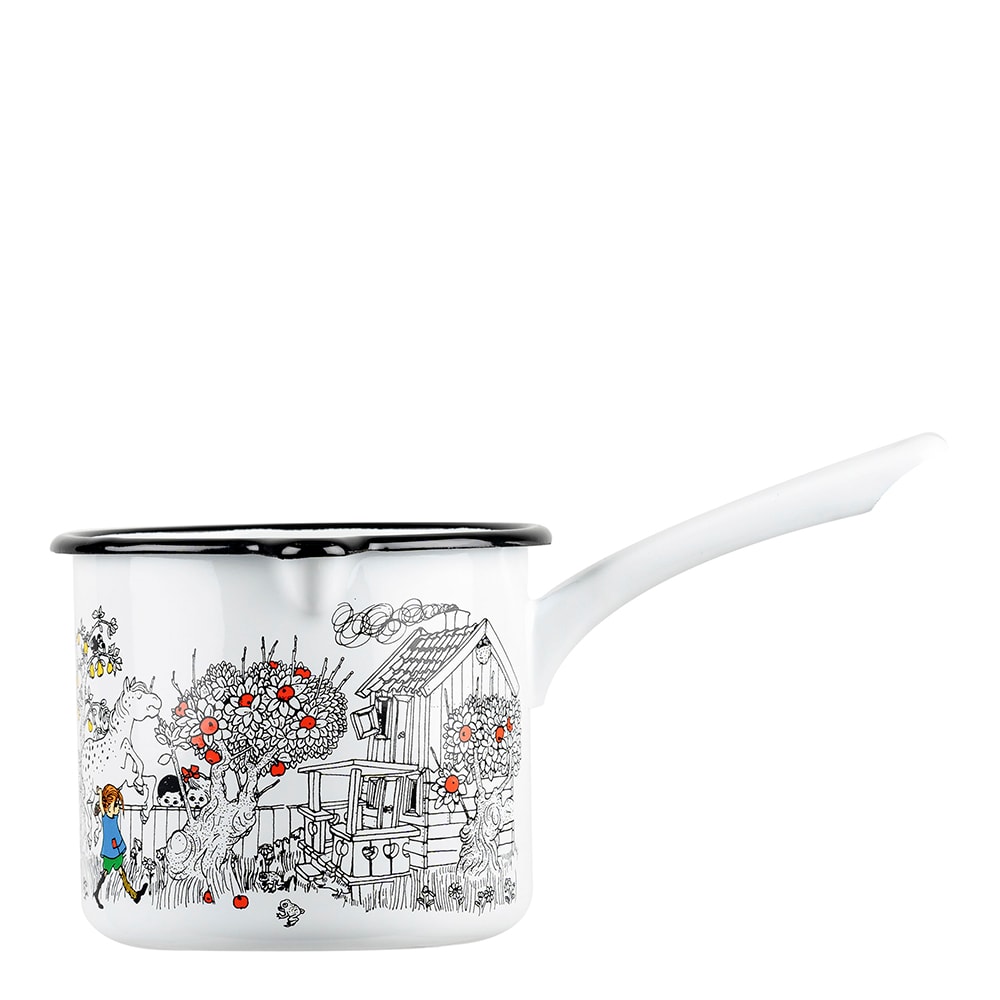 Såskastrull Pippi Långstrump 1,3 L Vit