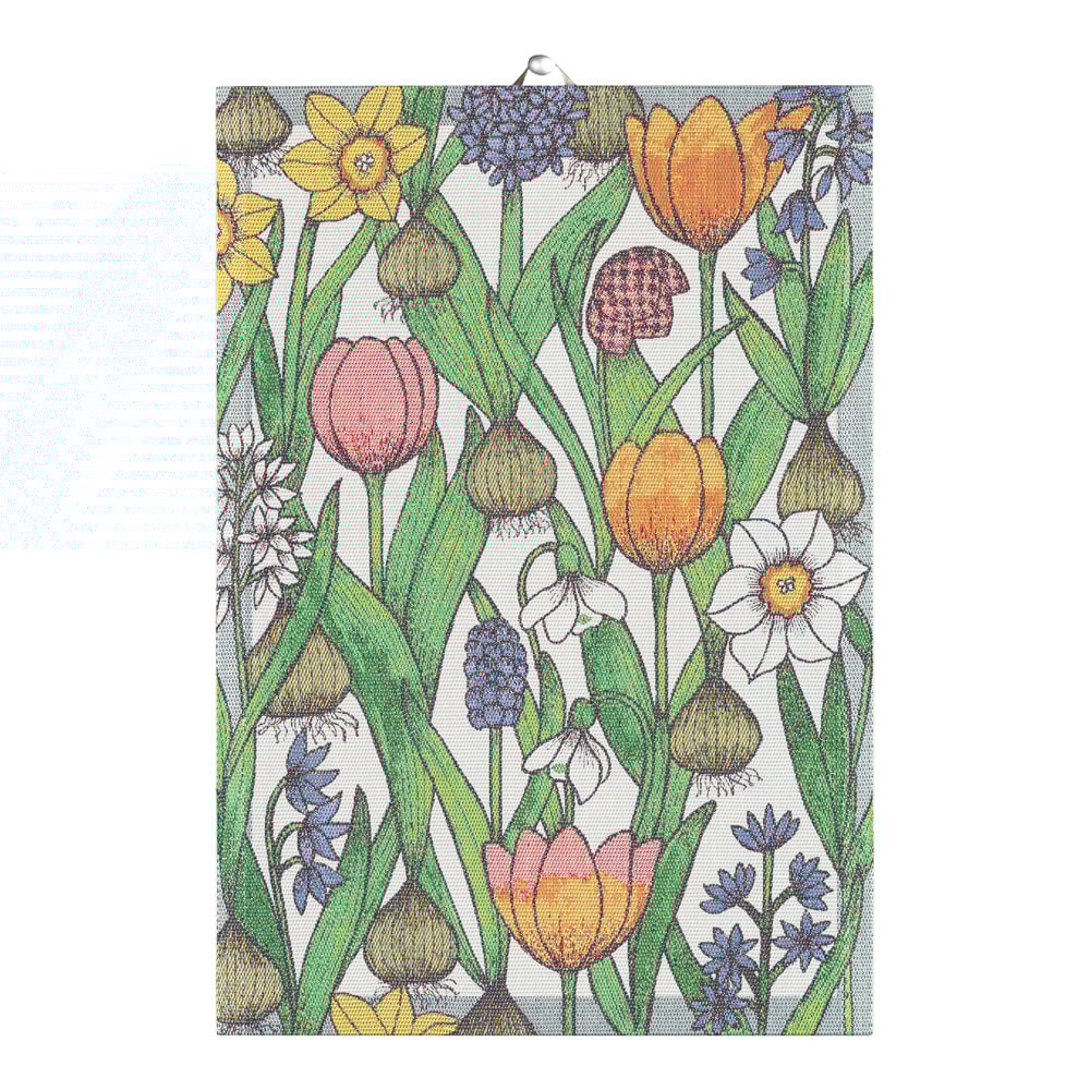 Blomsterlök Handduk 35x50 cm Flerfärgad