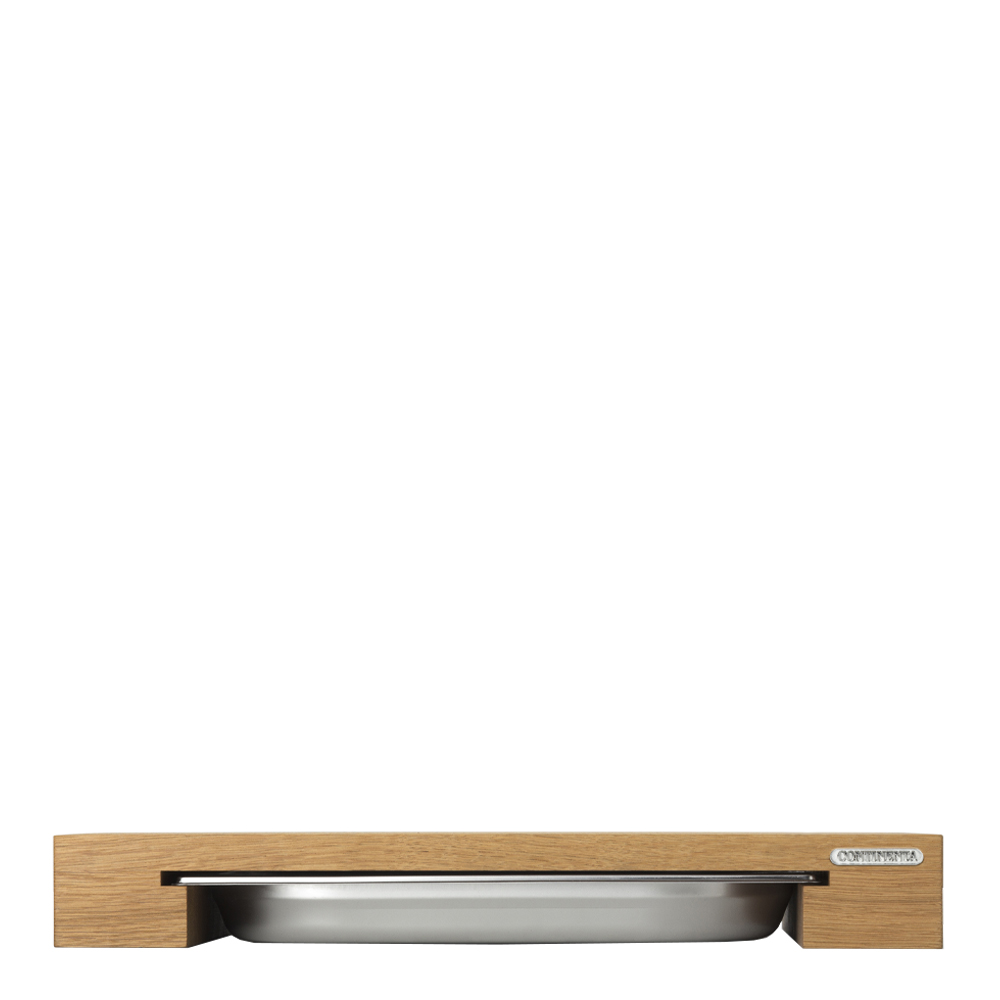 Continenta Skärbräda med låda 48x32,5 cm Ek
