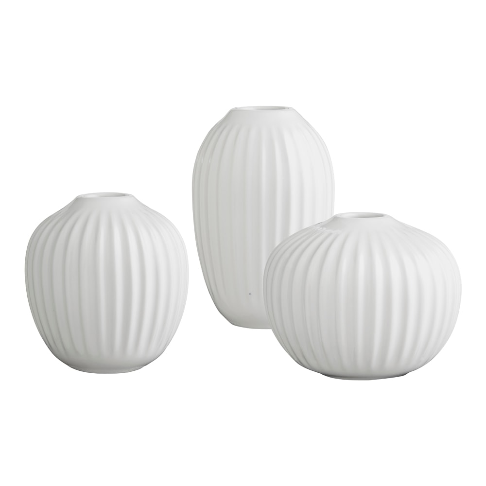 Hammersh?i Vasset mini 3 delar Vit