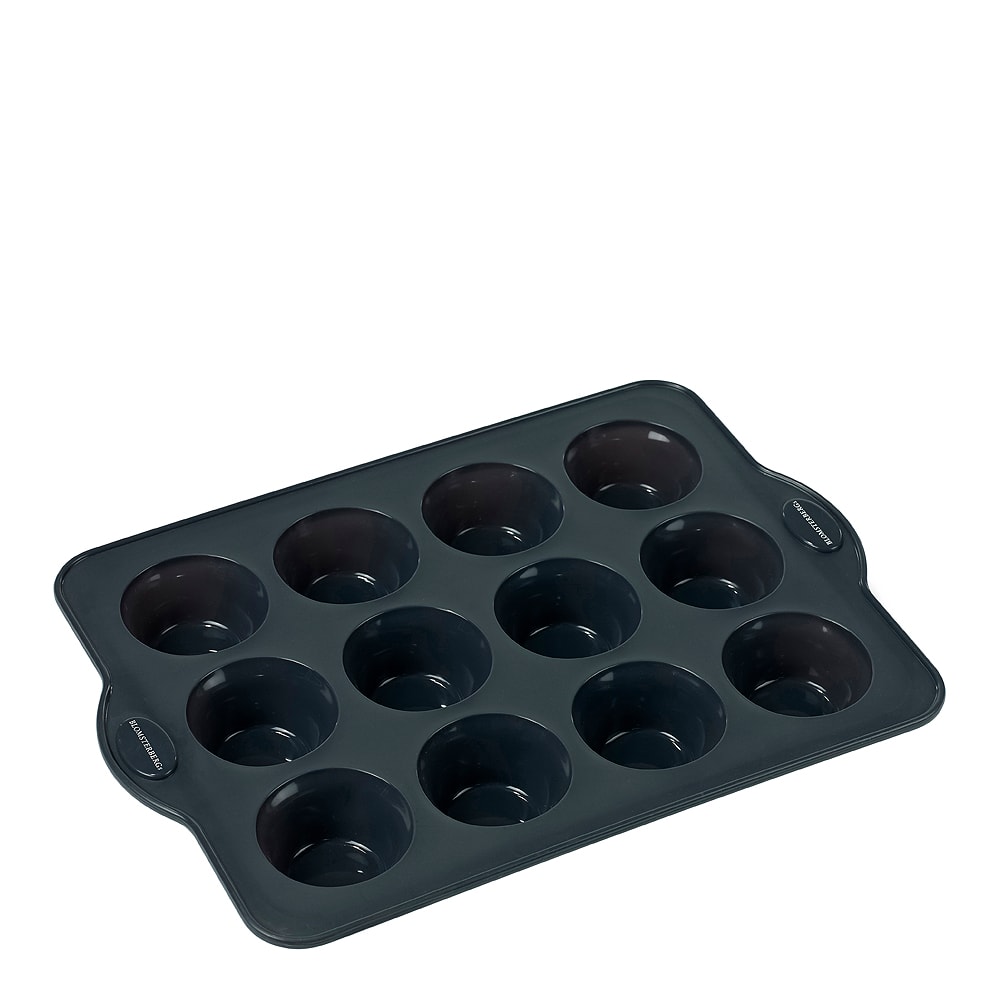 Blomsterbergs Muffinsform för 12 muffins 36x25 cm Grå