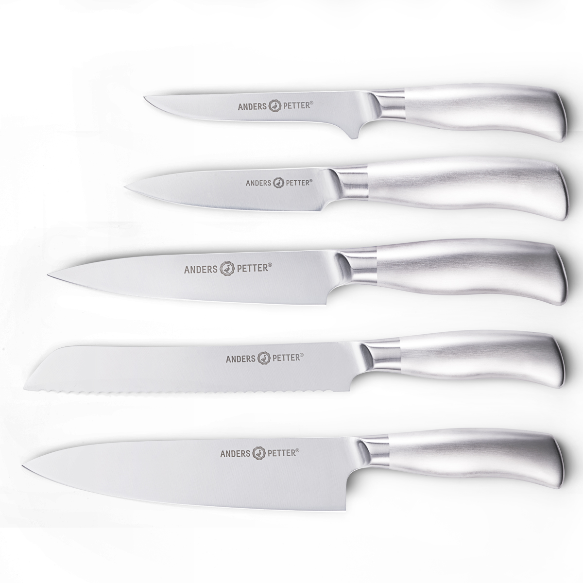 Backaryd Knivset 5 delar