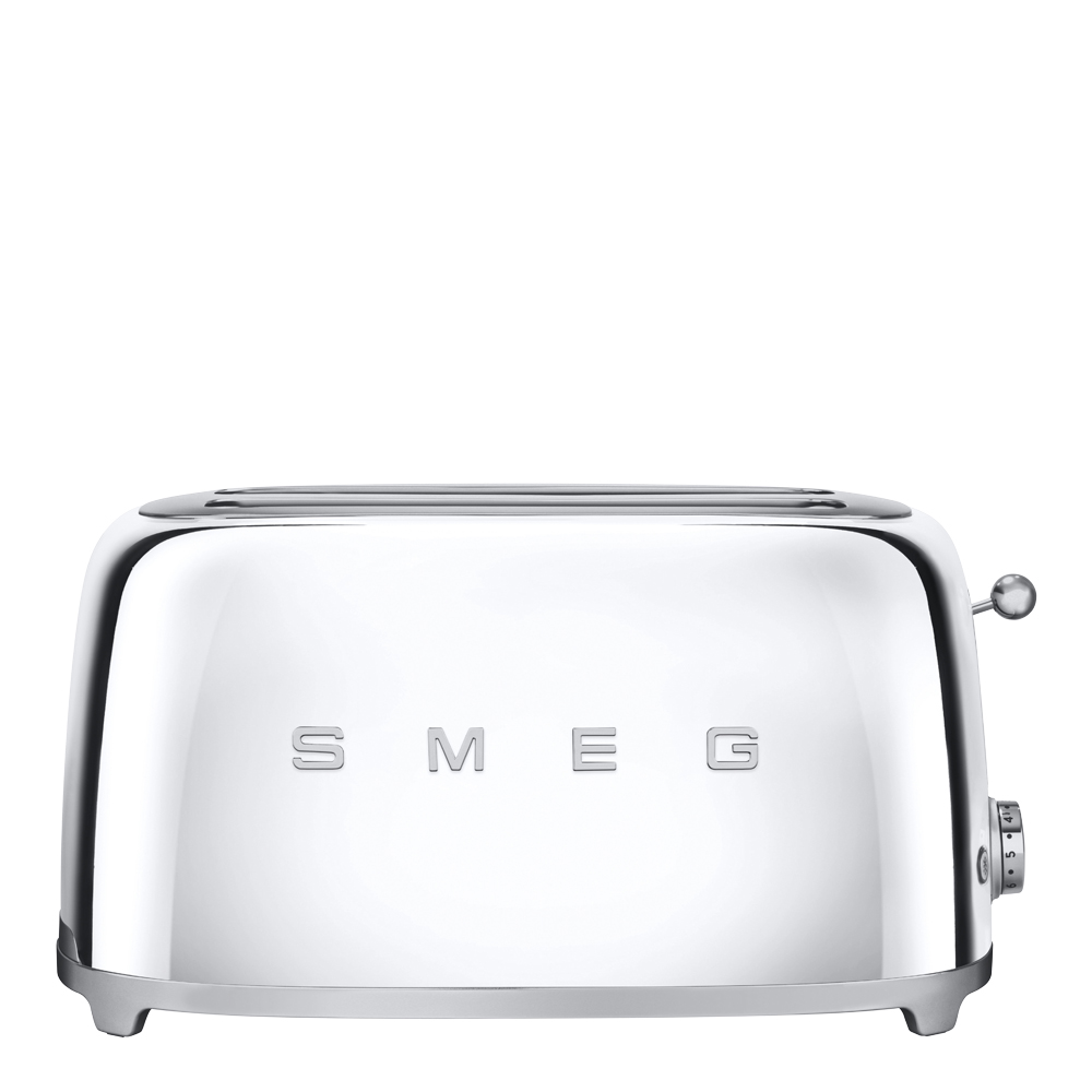 Smeg 50's Style Brödrost 4 skivor Krom