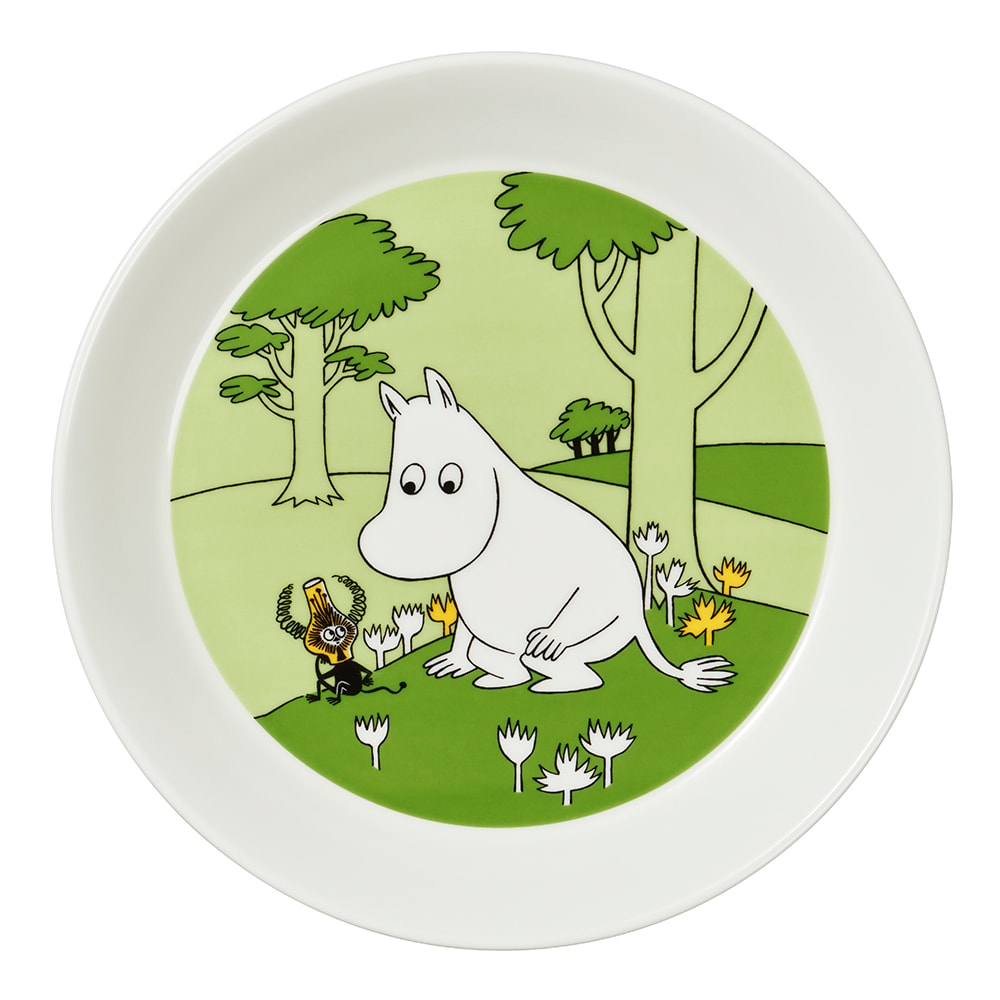 Mumin Tallrik Mumintrollet
