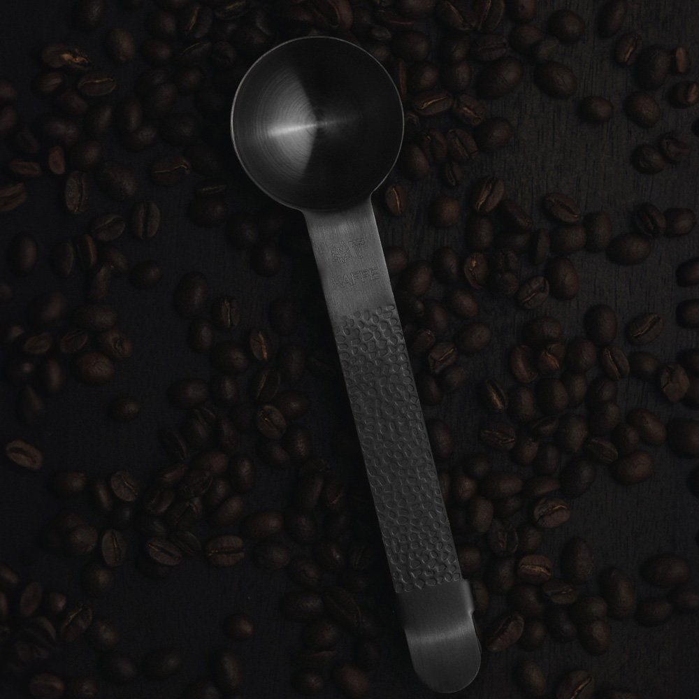 Frost Kaffemått med klämma Svart