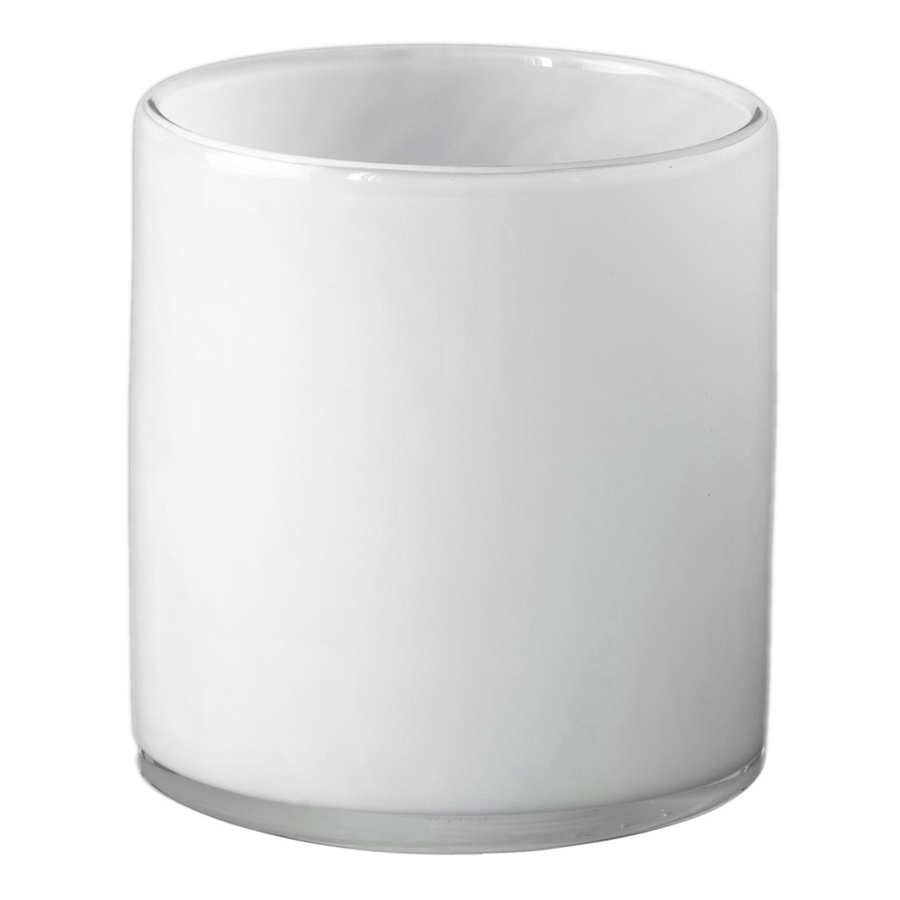 Lyric Ljuslykta 8x8 cm White