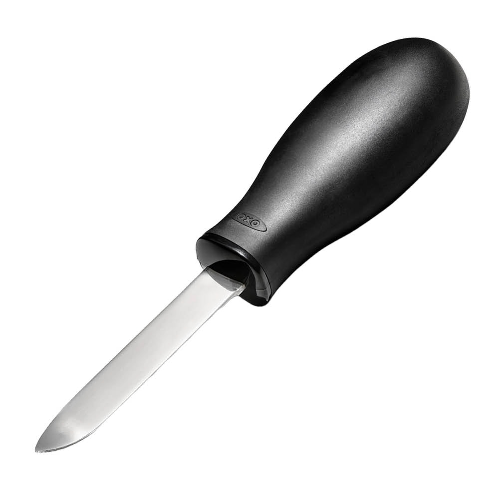 Ostronkniv 17 cm Svart
