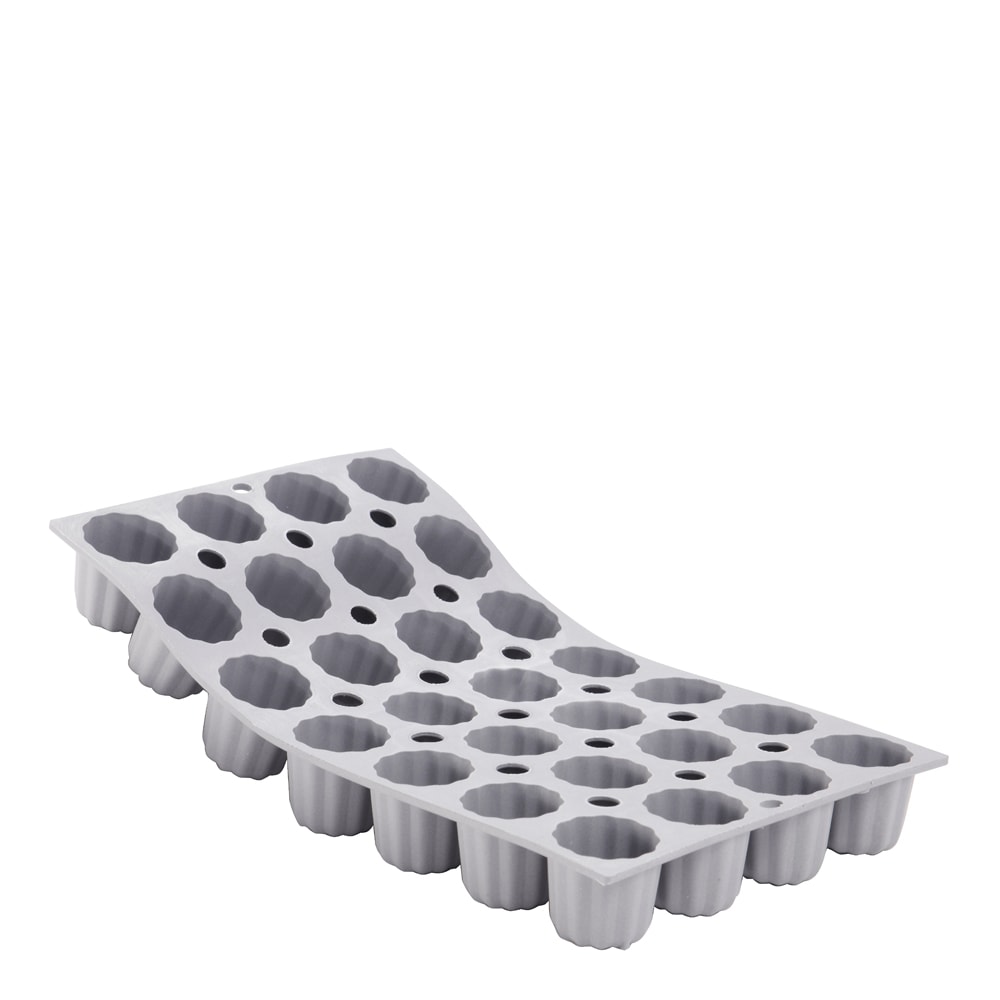 Bakform Elastomoule för 28 Canelé Bordelais