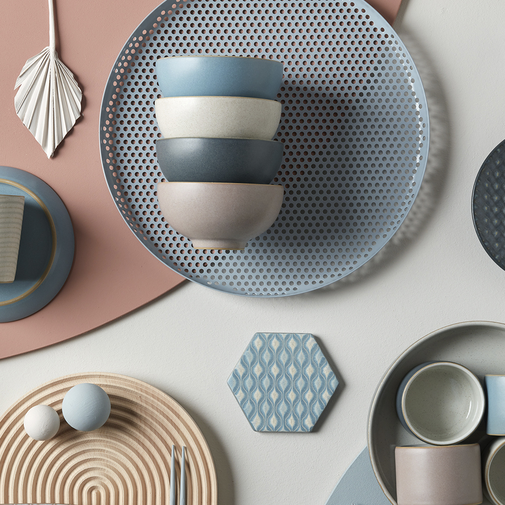 Impression Skål 13 cm 4-pack Charcoal Blue