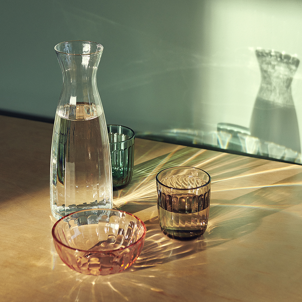 Raami Dricksglas 26 cl 2-pack Mossgrön