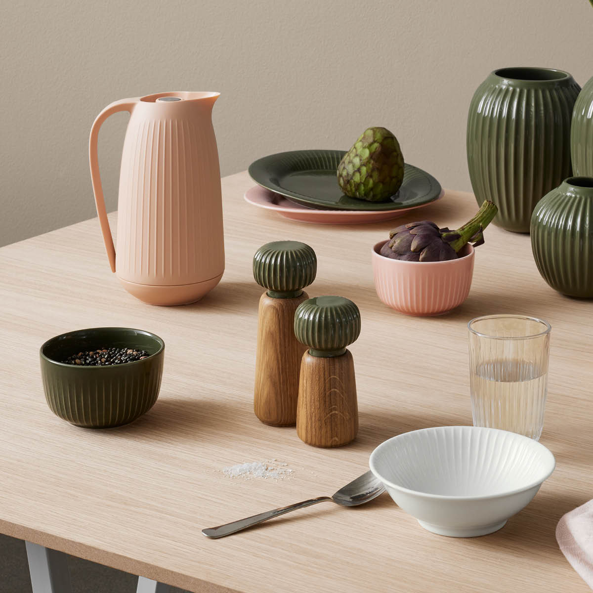 Hammersh?i Kvarn 14,5 cm Mörkgrön