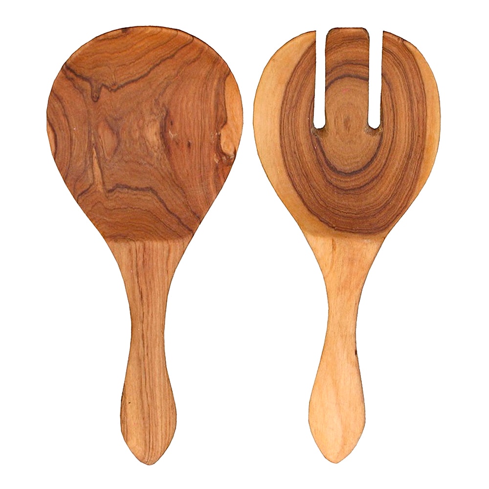 Wood Salladsbetick Olivträ 2 delar