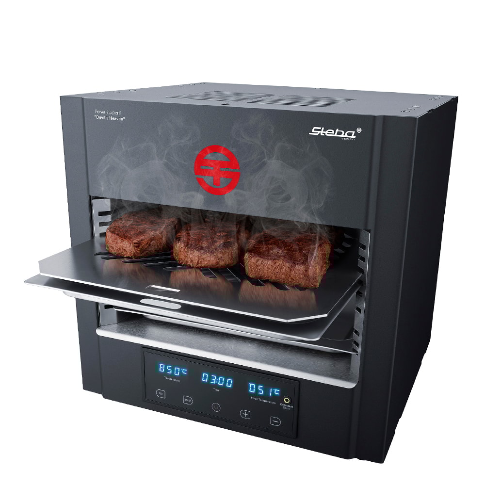 Steakgrill XL Devil's Heaven Stor Svart