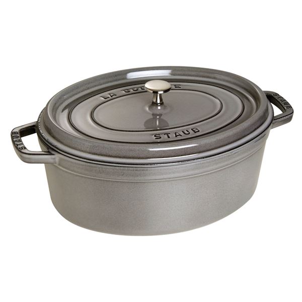 La cocotte Oval Gryta 5,5L Grå