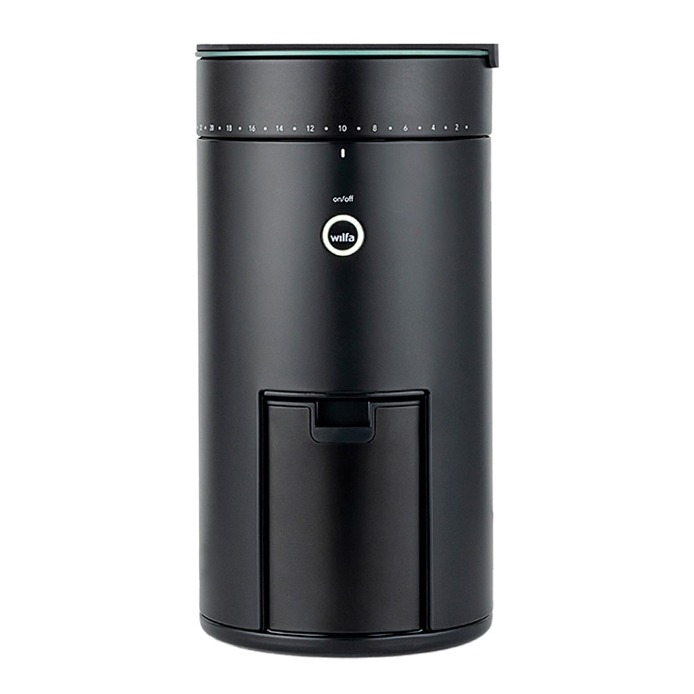 Coffee Grinder Uniform Kaffekvarn WSFBS-200B Svart