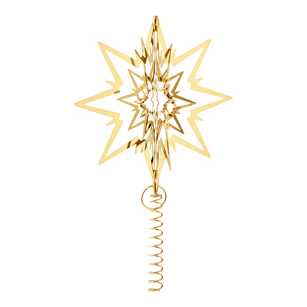 Christmas Classics Toppstjärna 23 cm Guld