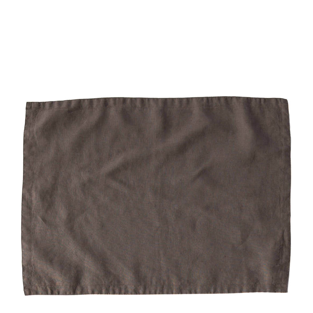Bordstablett Linne 35x50 cm Taupe